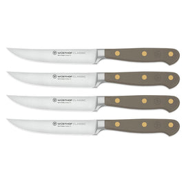 Wusthof - Classic Steakmessenset 4-delig Velvet Oyster Messenset Wusthof 