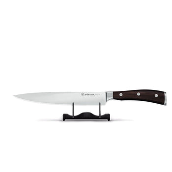 Couteau à viande Wusthof - Ikon 20 cm - Manche en bois