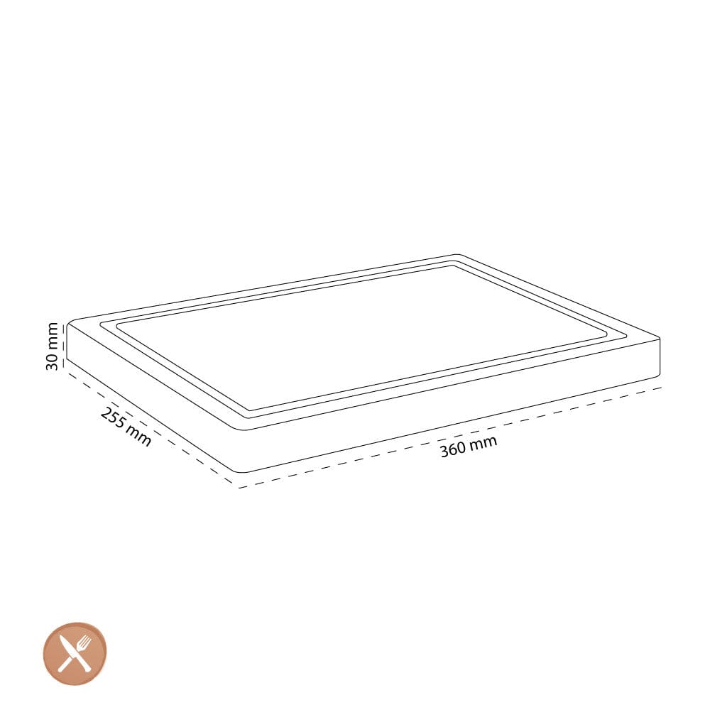 Zwilling - Snijplank, bamboe, middel Bamboe snijplank Zwilling 