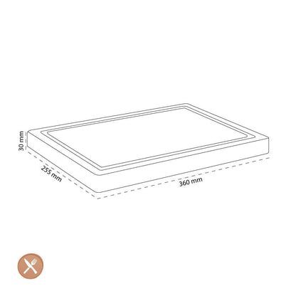 Zwilling - Snijplank, bamboe, middel Bamboe snijplank Zwilling 