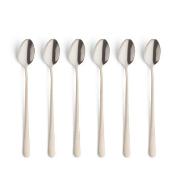 Amefa - Austin 6 Latte Lepels - Champagne Latte lepels Amefa 