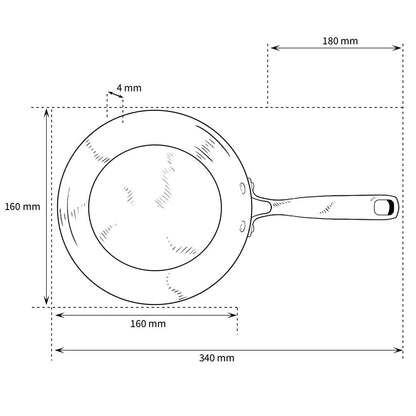 Magnifiqa - Steelpan 16 cm Steelpan Pensofal 