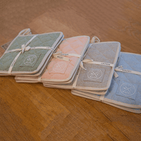 Witloft - Gerecycled Katoen Pannenlappen (2 st.) - Pistache Pannenlappen Witloft 